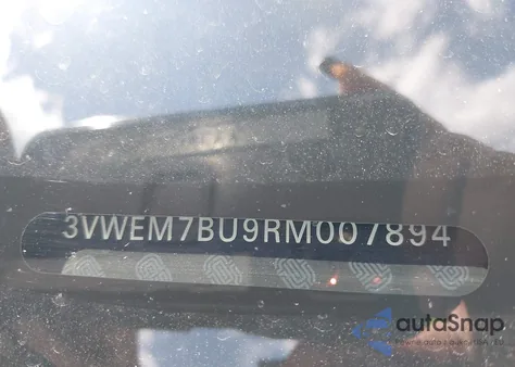 2024 Volkswagen Jetta Se из США, поврежденный, VIN 3VWEM7BU9RM007894